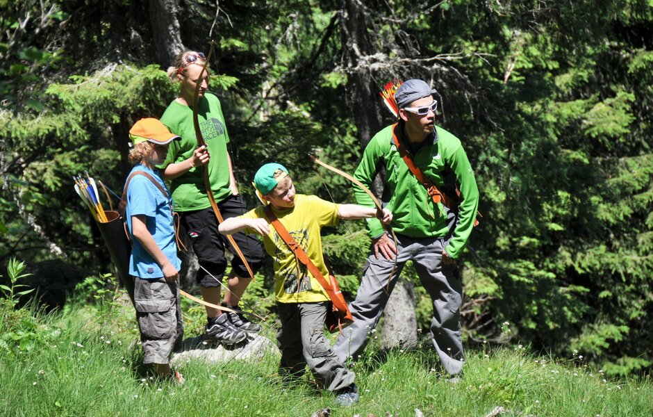 Outdoor Park Nassfeld I Felsenlabyrinth und Flying Fox in